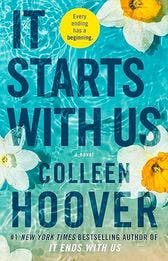 Picture of the It Starts with Us book by Colleen Hoover